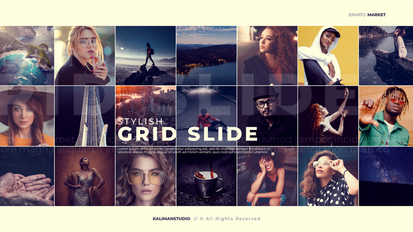 Stylish Grid Slide