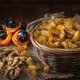 raisins in a basket and other dried fruits - PhotoDune Item for Sale