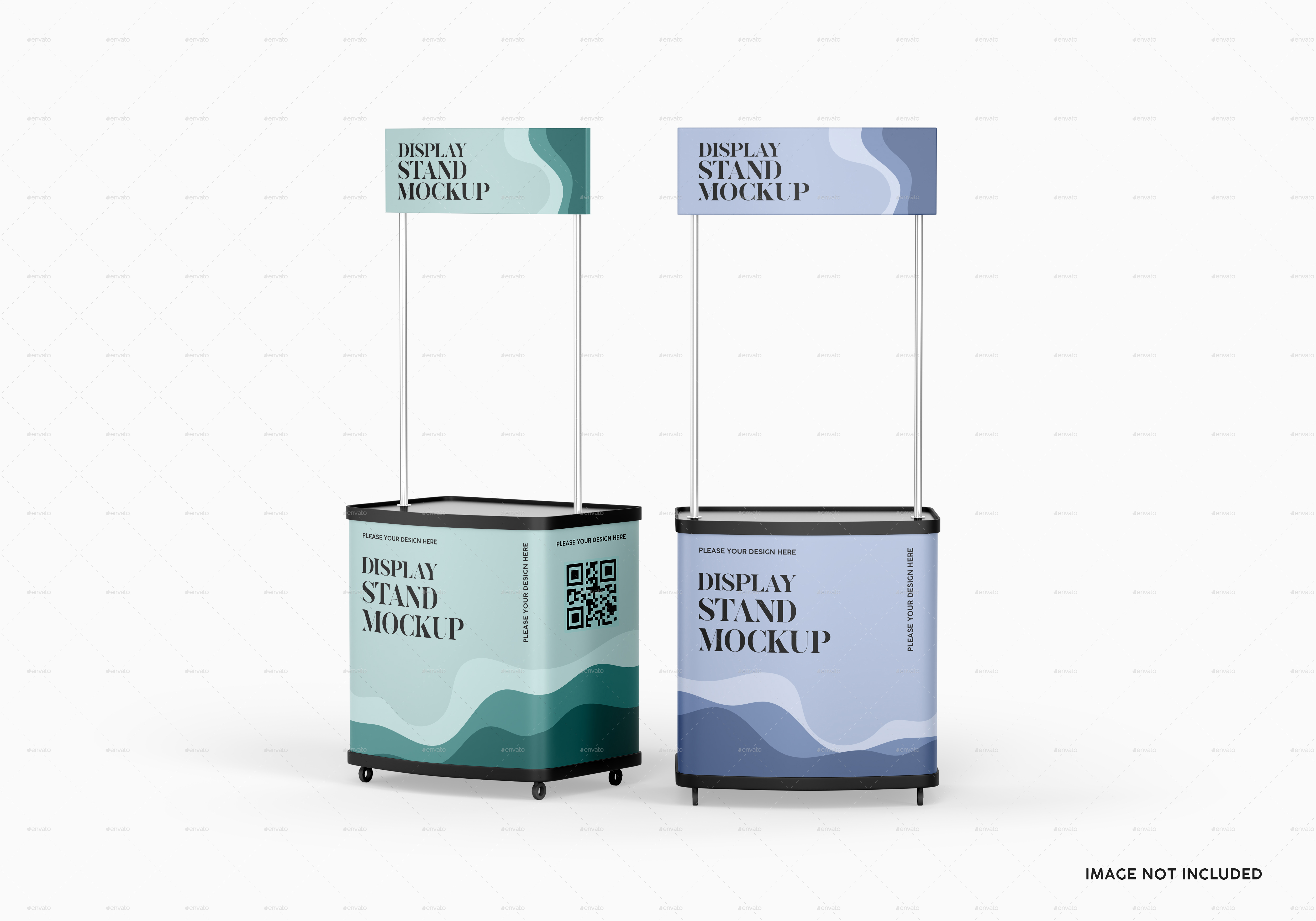 Display Stand Mockup Set, Graphics GraphicRiver
