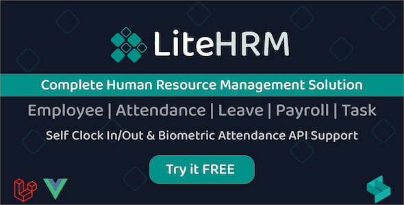 Lite HRM – Advance HRM Solution for Leave, Attendance, Payroll & Task