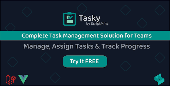 Tasky – Complete Task Management Solution