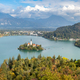 Lake Bled and small island with Mary&#39;s Church,  Slovenia - PhotoDune Item for Sale