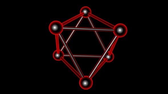 Rotating Geometric 3D Objects - Pack 1 alt