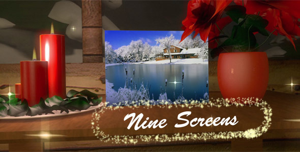 Christmas Themed Displays - VideoHive 3469054