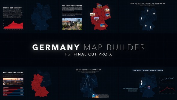 Germany Map Builder for Final Cut Pro X