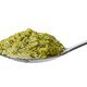 Spoon with green Italian pesto isolated on white background - PhotoDune Item for Sale
