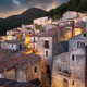 Morano Calabro, Italy at dusk. - PhotoDune Item for Sale