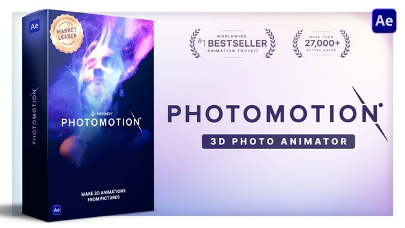Photomotion ® - 3D Photo Animator (6 in 1) by Integnity | VideoHive
