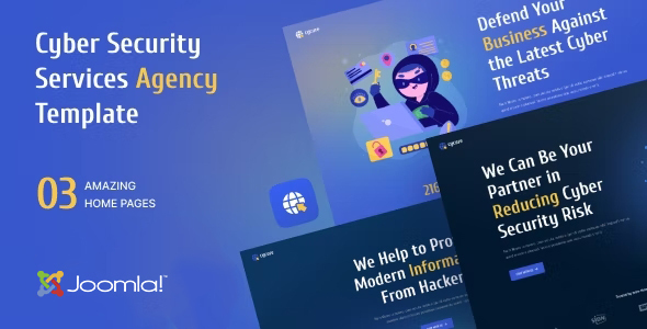 Cycure - Cyber Security Services Joomla 4 Template