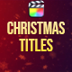 Christmas Titles FCP