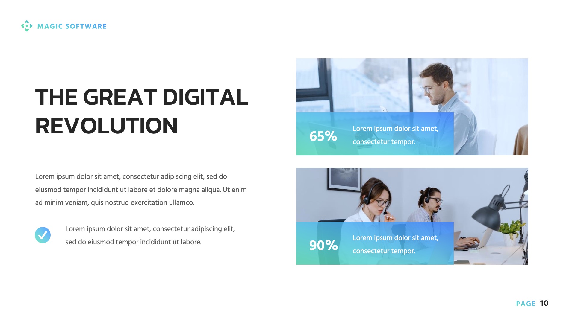 Magic - Software Engineering Presentation Keynote, Presentation Templates