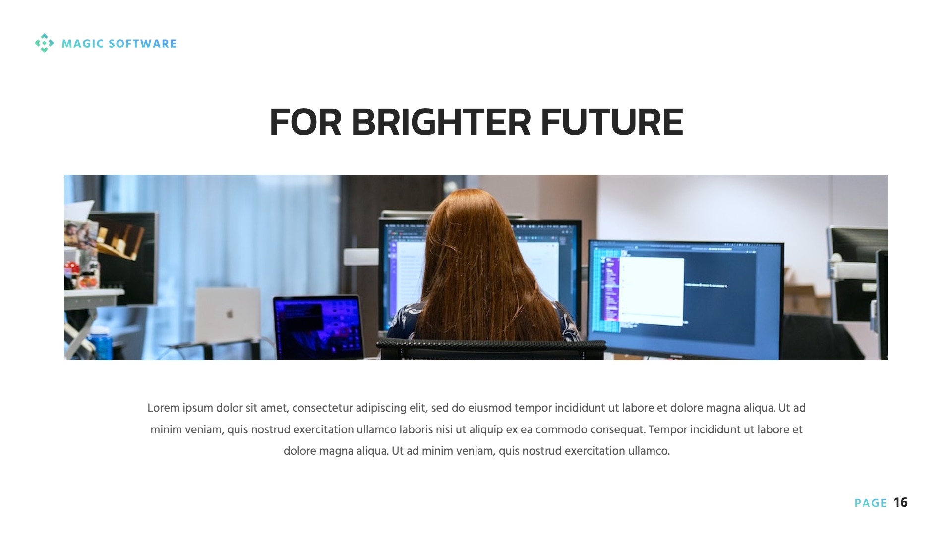 Magic - Software Engineering Presentation Keynote, Presentation Templates