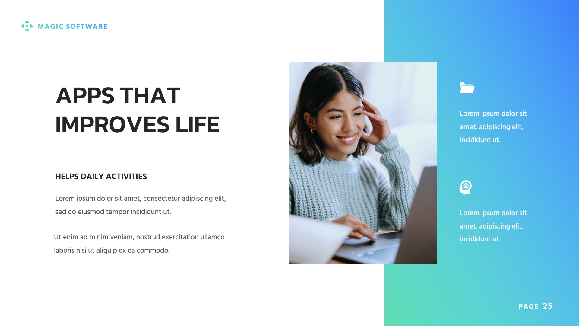 Magic - Software Engineering Presentation Keynote, Presentation Templates