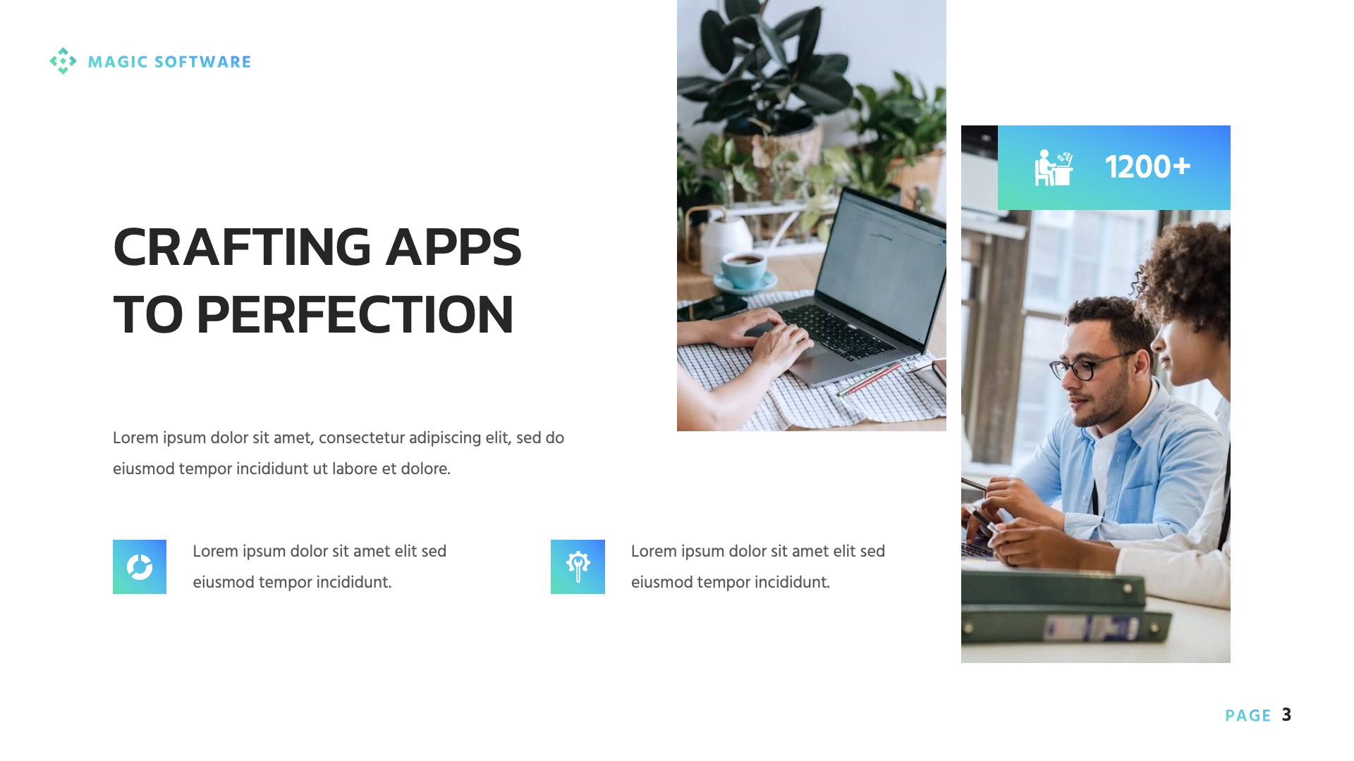 Magic - Software Engineering Presentation Keynote, Presentation Templates