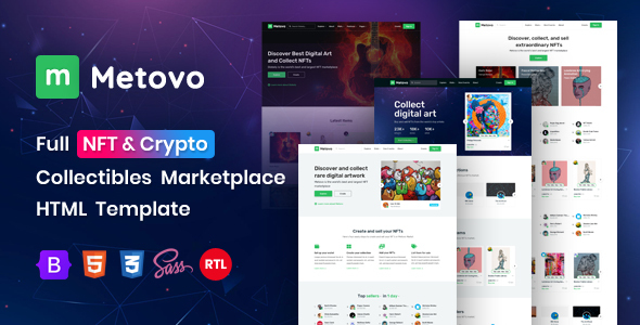 Metovo - NFT Marketplace