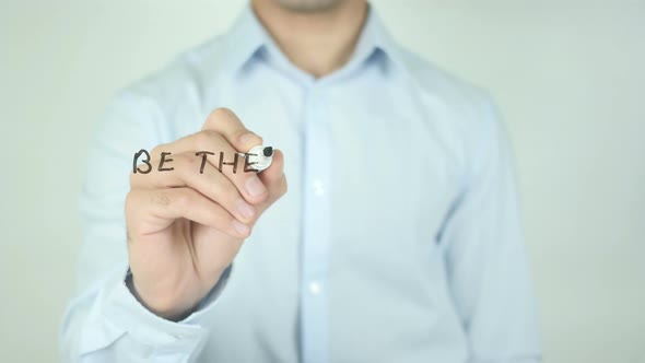 Be the Reason Someone Smile Today, Writing On Transparent Screen alt