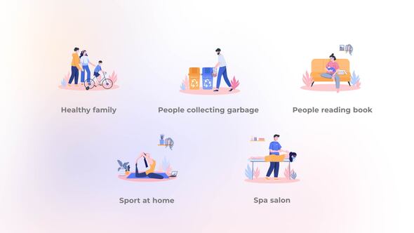 Sport at home - Flat Concepts