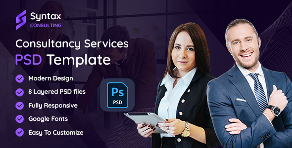Syntax Consulting | PSD Template