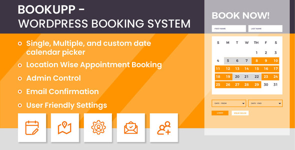 BookUpp  WordPress Booking System
