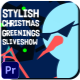 Stylish Christmas Greenings Slideshow for Premiere Pro - VideoHive Item for Sale