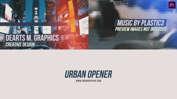 Urban Opener Premiere Pro