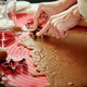 Process of woman making gingerbread cookies at home - PhotoDune Item for Sale