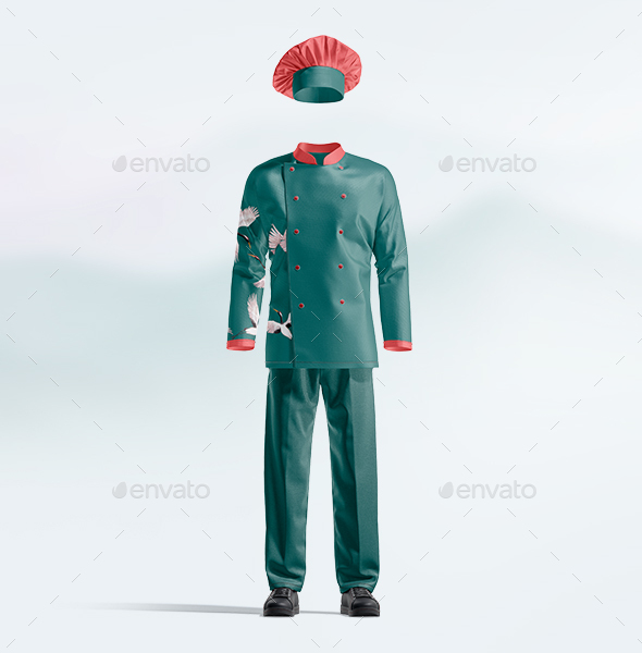Chef Uniform Mockup, Graphics GraphicRiver