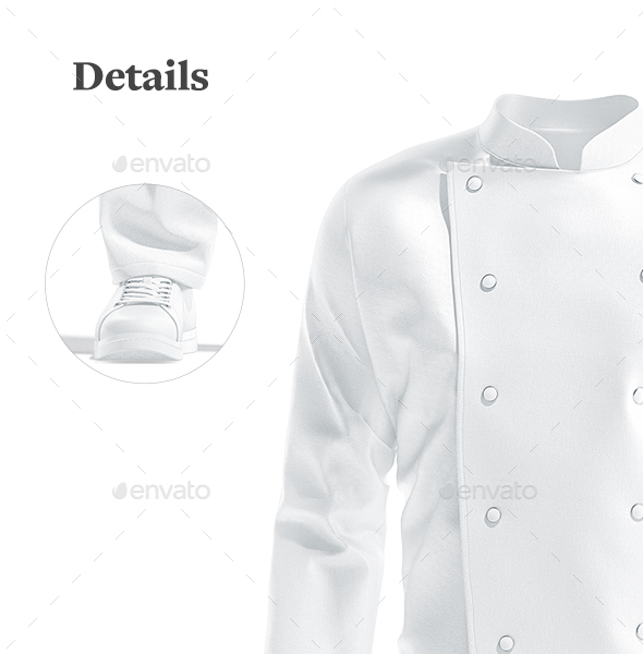 Chef Uniform Mockup, Graphics GraphicRiver