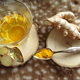 Glass of ginger tea with fresh ginger and tumeric - PhotoDune Item for Sale