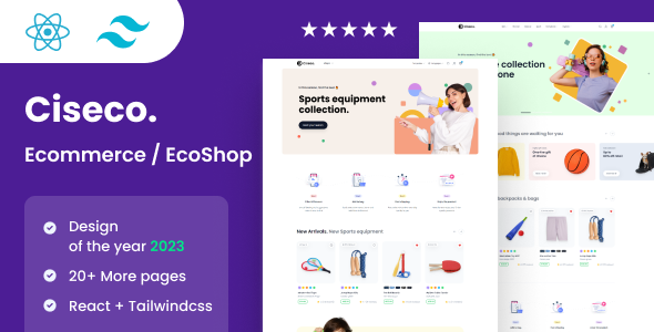Lovely Ciseco - Shop & eCommerce React Template