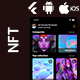 NFT Buy Sell Market Place App Template in Flutter Multi Language