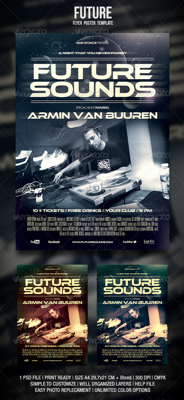 Future Flyer / Poster - Events Flyers