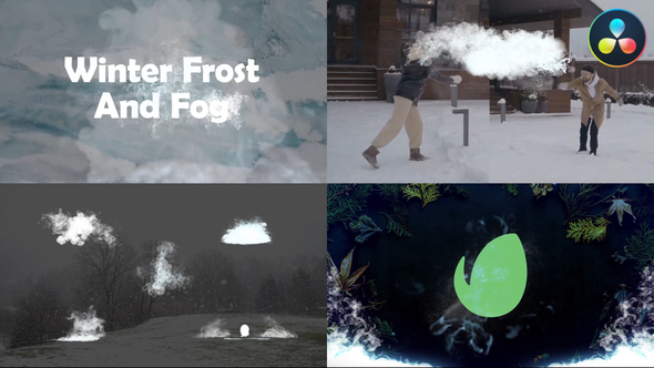 Winter Frost And Fog Pack for DaVinci Resolve