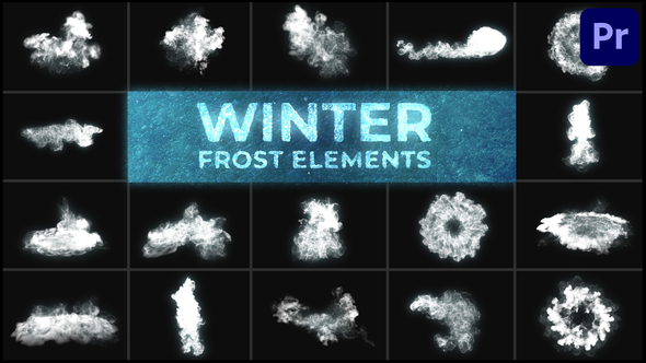 Winter Frost Elements for Premiere Pro