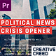 Political News Slideshow / Digital Corporate Opener / Technology Business / Economy Crisis - VideoHive Item for Sale