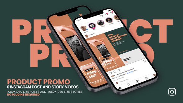 Product Promo Social Post And Story Product Promo template preview