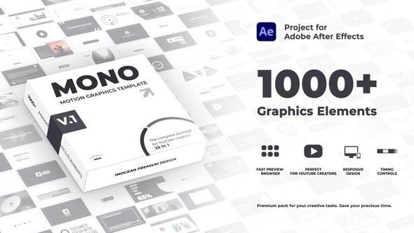 MONO - Motion Graphics Pack
