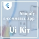 E-Shopify UI Template Flutter 3 3 Supported