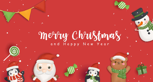 Merry Christmas and Happy New Year