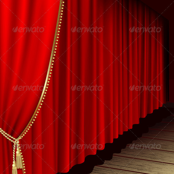 Theater Stage - Backgrounds Decorative