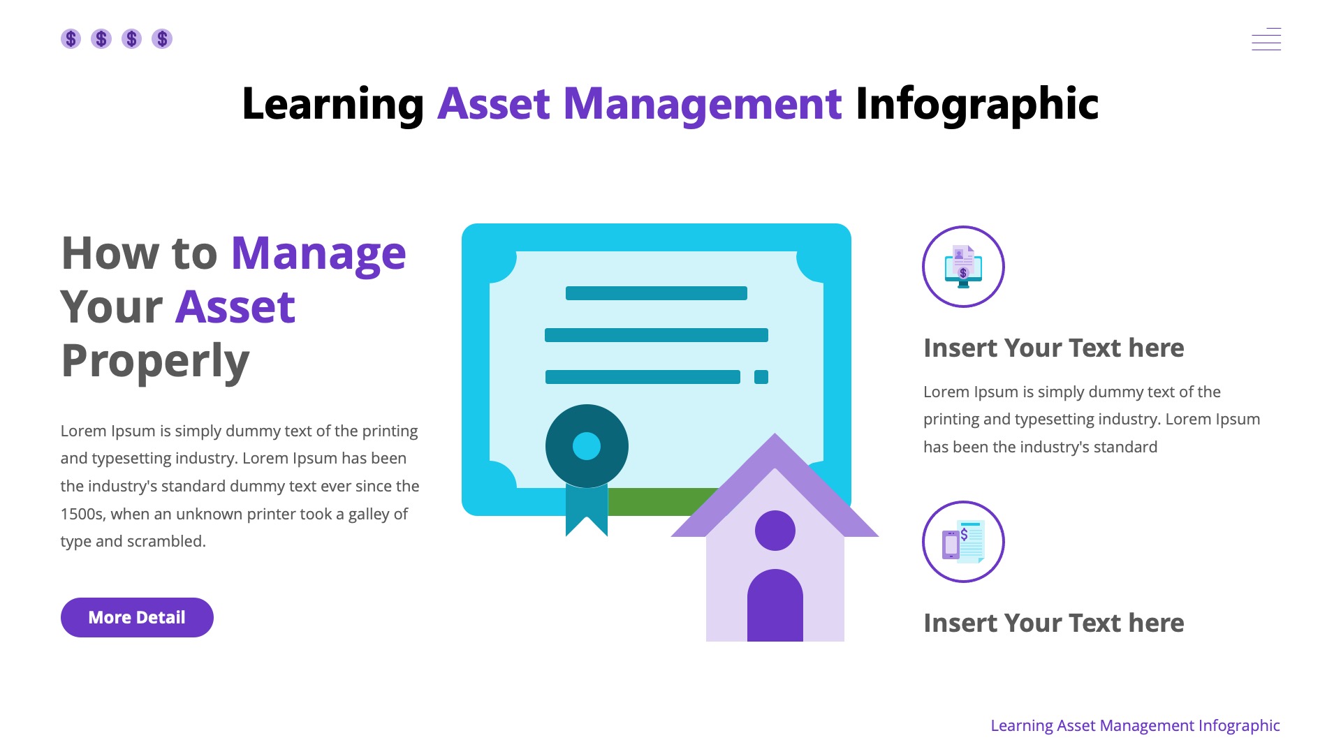 Asset Management Infographic PowerPoint, Presentation Templates ...