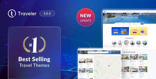 Travel Booking WordPress Theme