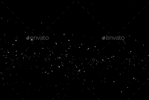 Falling snow overlay. Snowfall for use as texture layer. Holiday Design element for overlay.