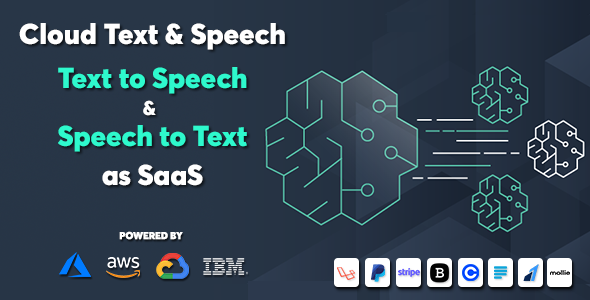 Cloud Text & Speech  Ultimate Text to Speech and Speech to Text as SaaS