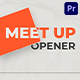 Meetup Opener Mogrt - VideoHive Item for Sale
