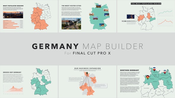 Germany Map Builder v2 for Final Cut Pro X