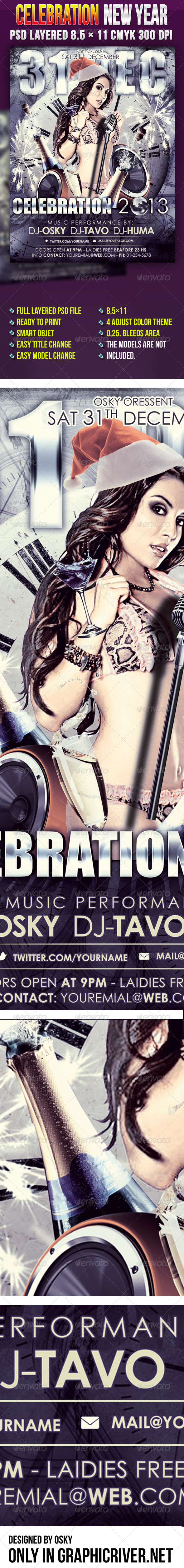 Celebration New Year - Clubs & Parties Events