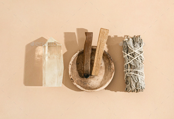 Collection items for spiritual cleansing