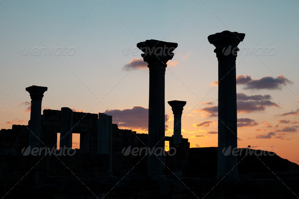 Ancient ruins - Stock Photo - Images