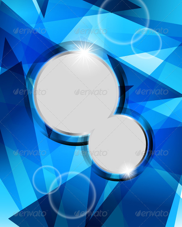 Technological Blue Background - Backgrounds Decorative